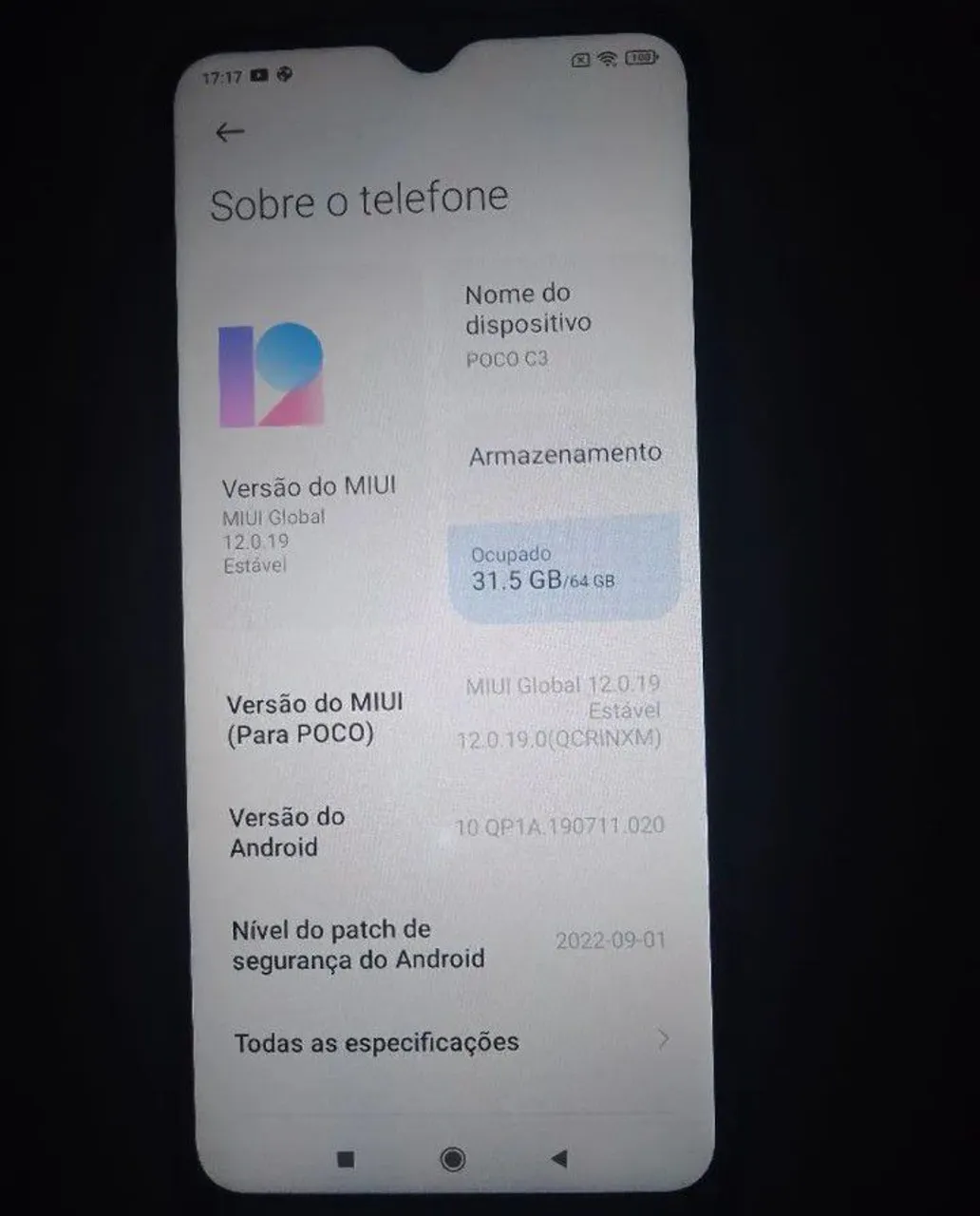 Em ótimo estado