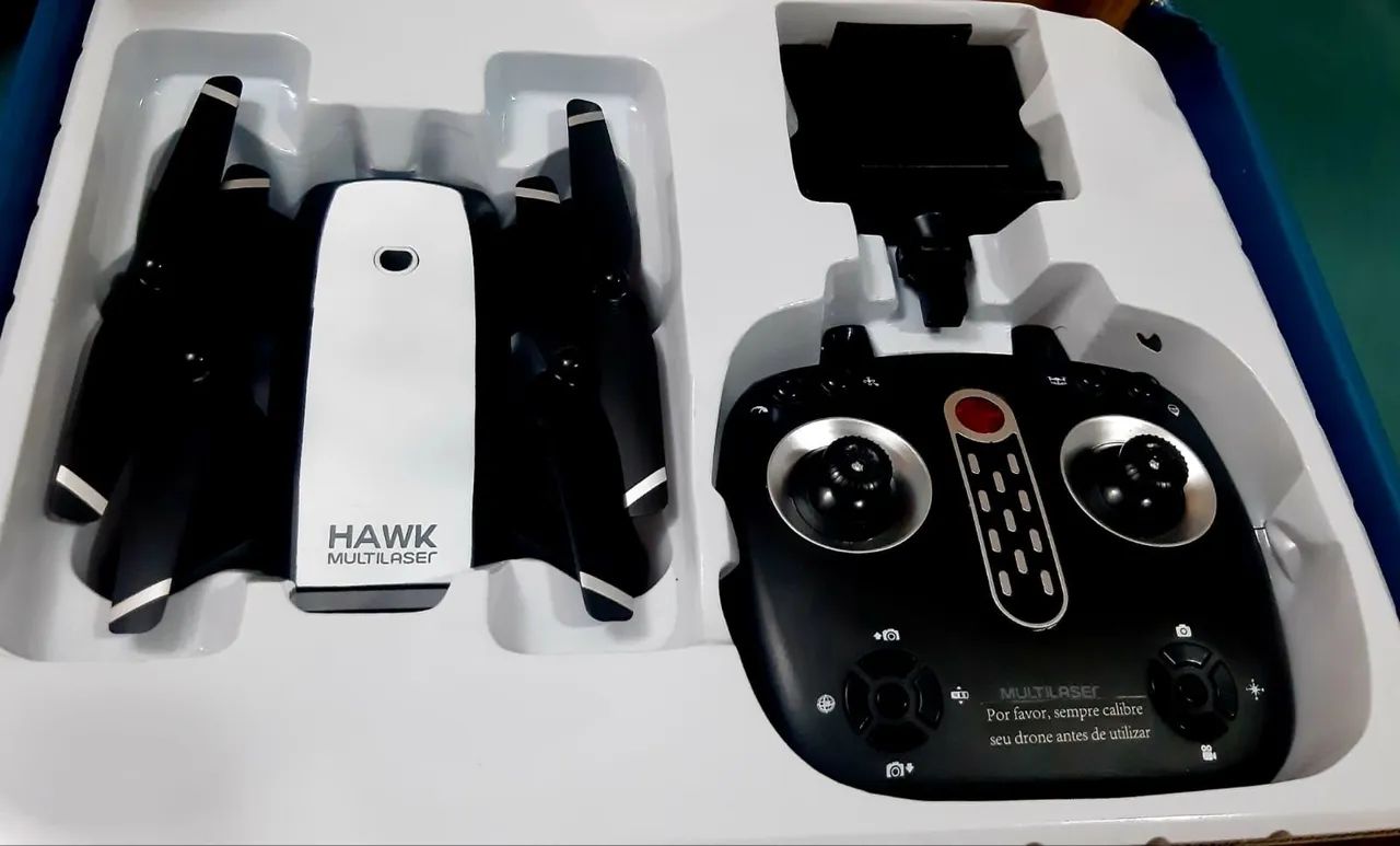 Drone Hawk GPS com câmera HD e alcance de 150m - Foto 5