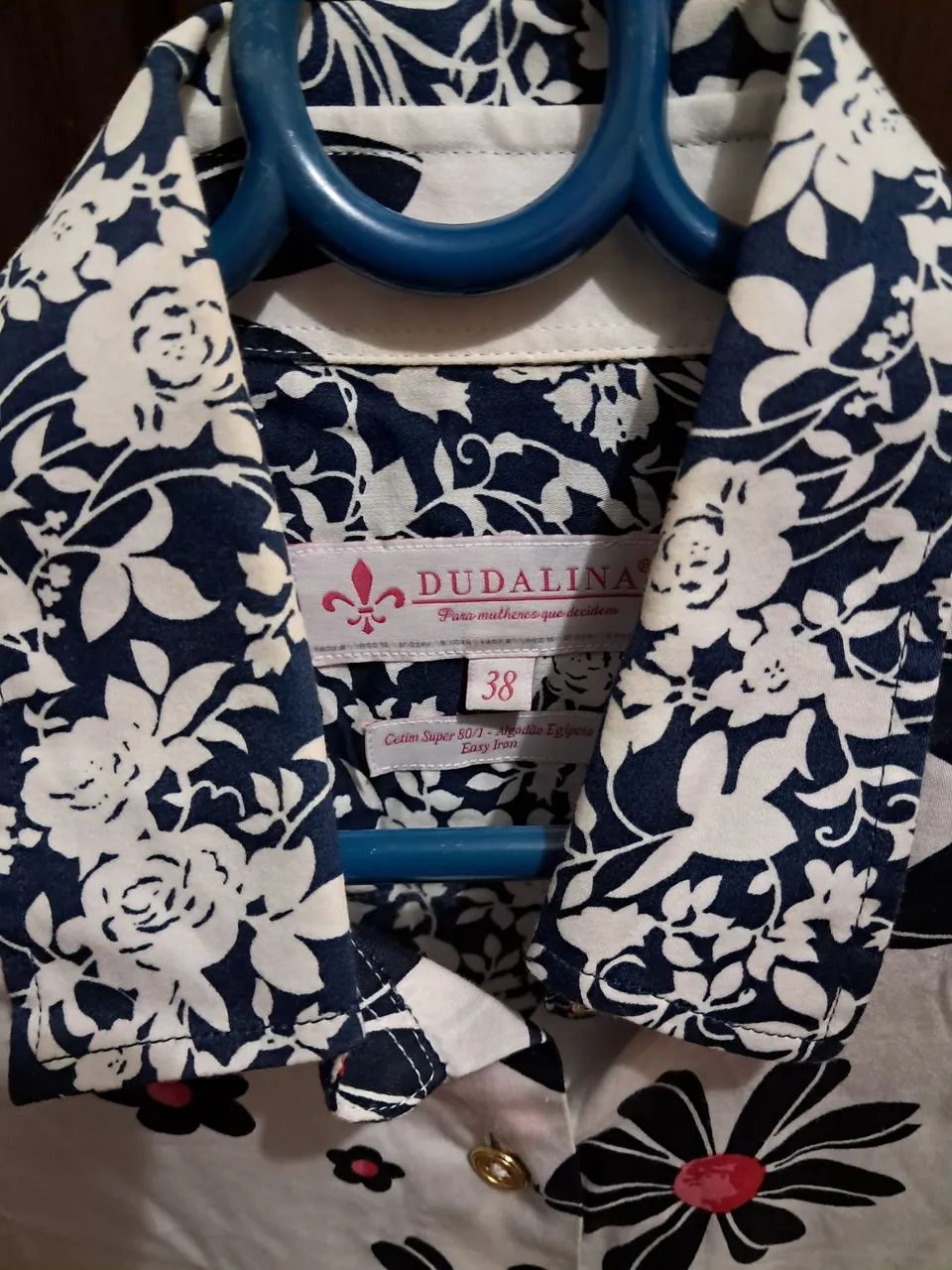 Camisa estampada floral Dudalina - Foto 5