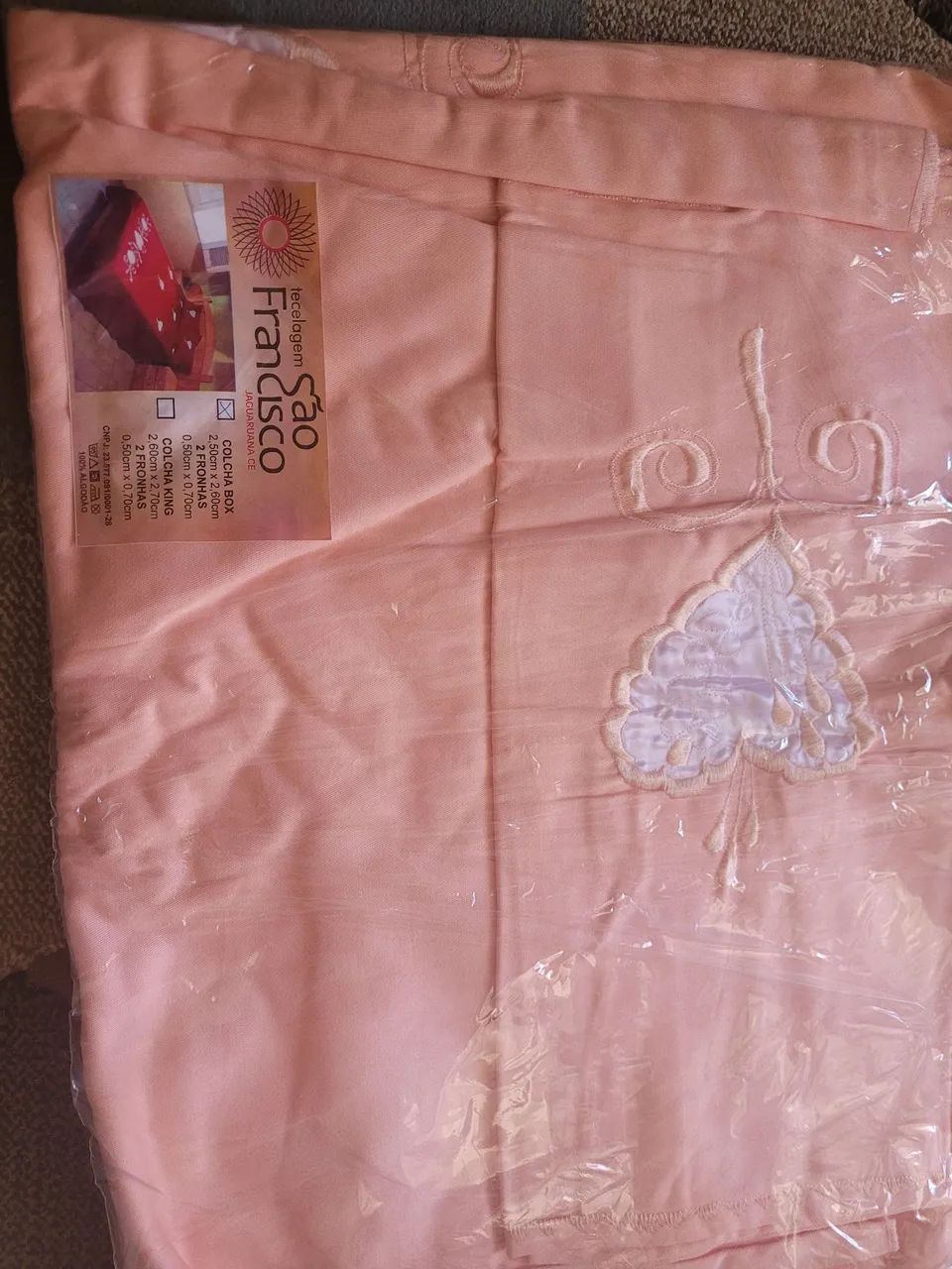 Colcha Box de cama bordada - Foto 2