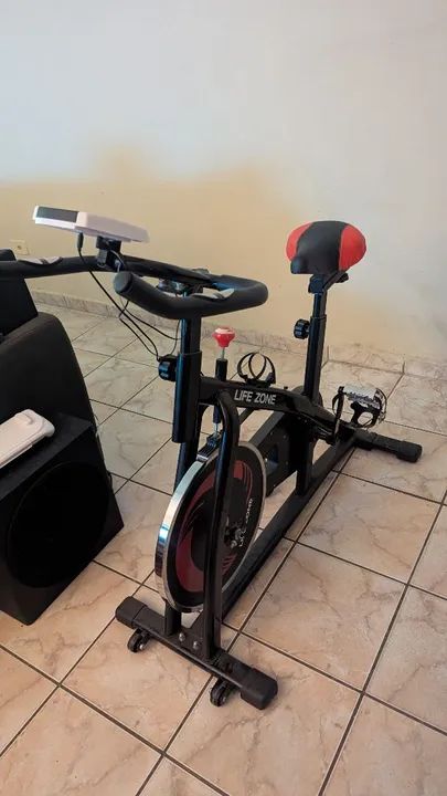 Bicicleta ergométrica Spinning Life Zone - Foto 2