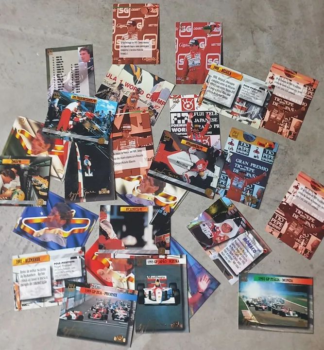 Cartão Colecionável Ayrton Senna - Perfil de um Herói - Hobbies e