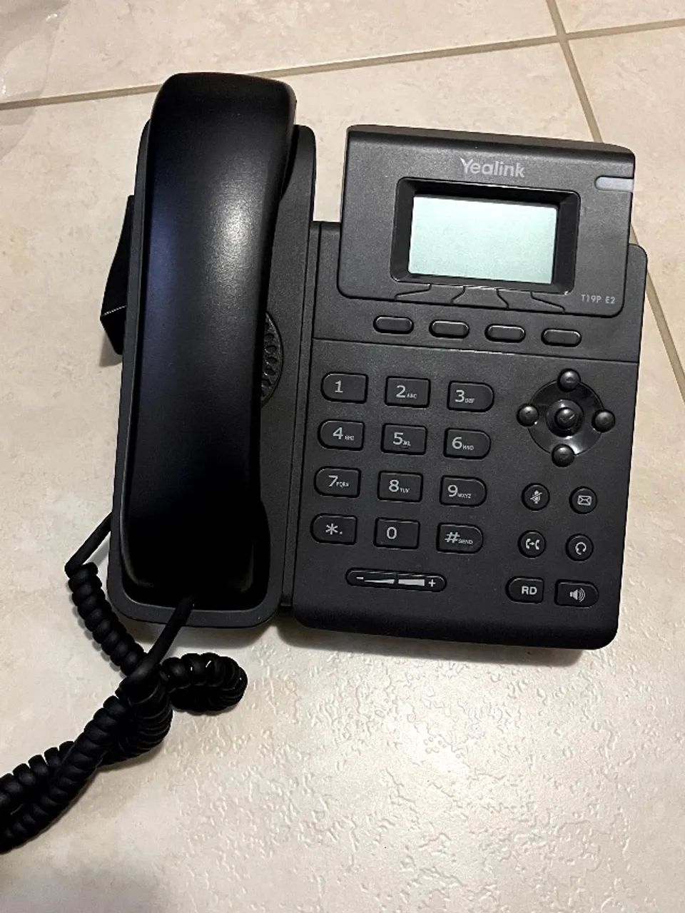 Telefone IP Yealink T19 P - SIP - PABX - Aparelho - Fixo - VOIP - Foto 2