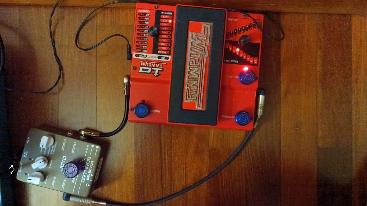 【MOD】Whammy Ⅱ StudioGREAM with whiteLED Whammy Ⅱ StudioGREAM MOD whiteLED MOD】Whammy Ⅱ StudioGREAM with