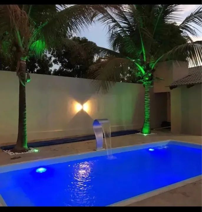 Piscina Retangular de fibra ( instalada) 8 mts 