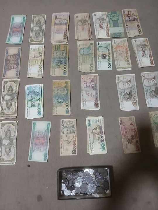 Moedas Antigas Brasileiras - Coleção Completa - Foto 2