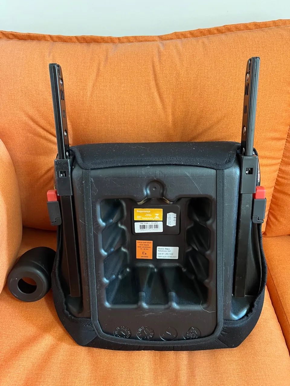 Assento infantil para carro com isofix - Kiddo Fika+ preto - Seminovo - Foto 5