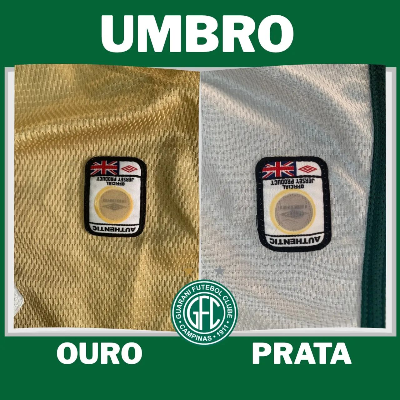2 Camisetas - Guarani Futebol Clube - Foto 3