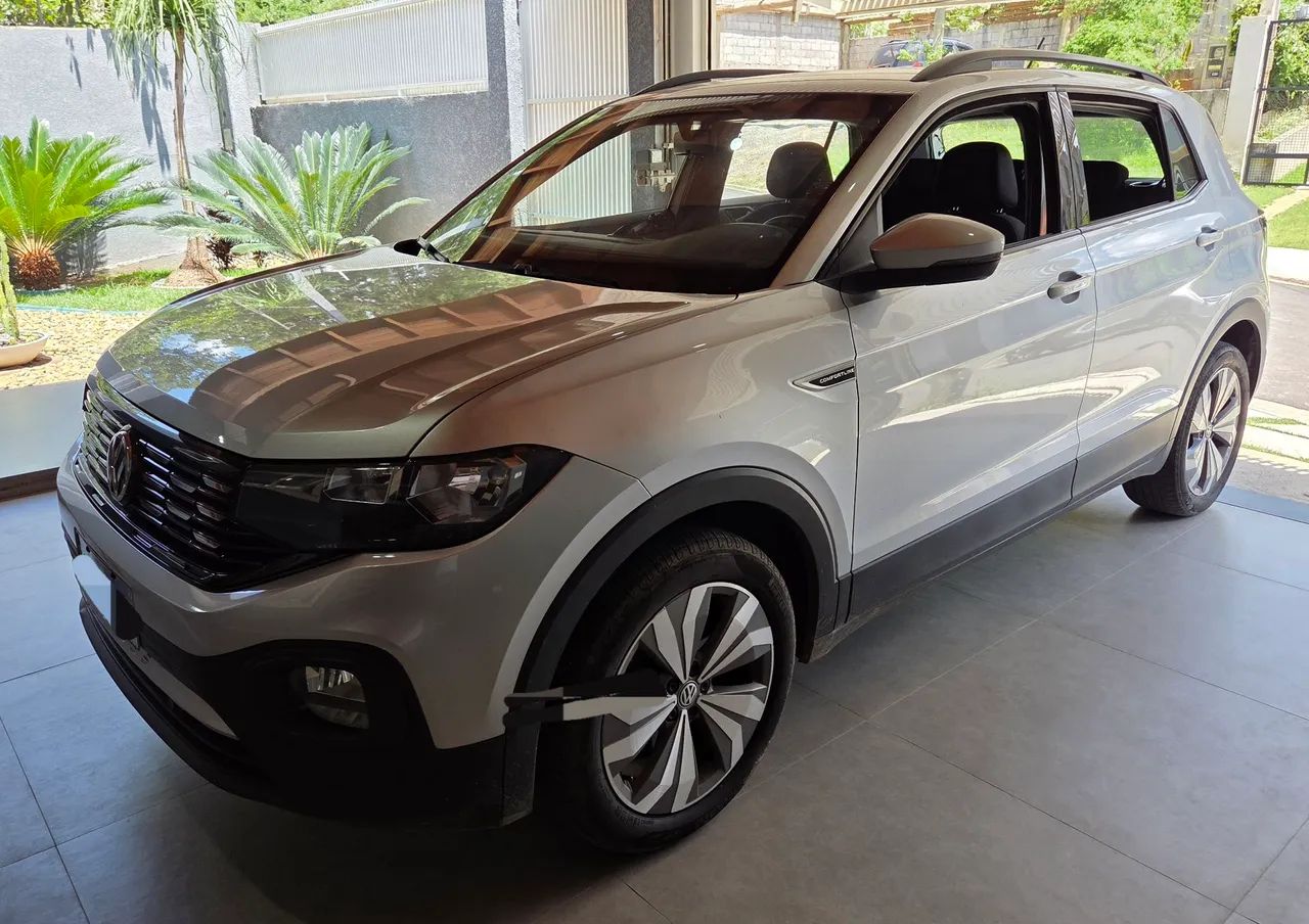 Volkswagen T-CROSS CONFORTLINE 2020 60.000km painel tft com gps