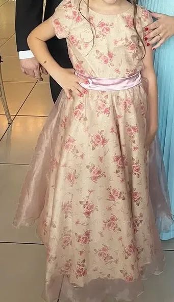 Vestido de Festa infantil (Daminha, Florista)