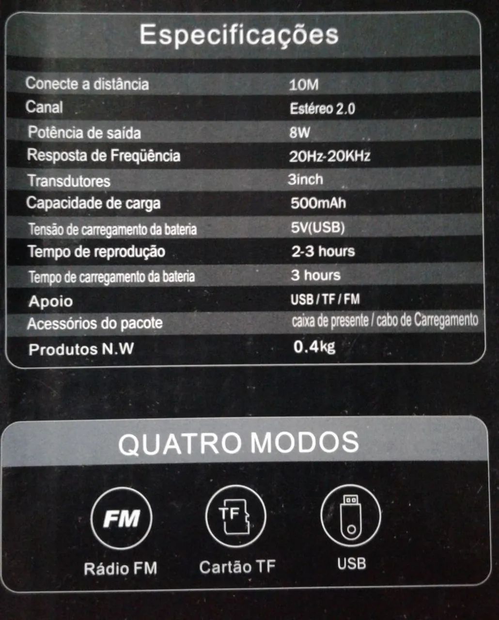 Caixinha de som bluetooth  - Foto 5