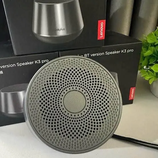 Caixa de Som Bluetooth Lenovo K3 Pro - Potência e Estilo no Seu Dia a Dia! Nova Lacrada