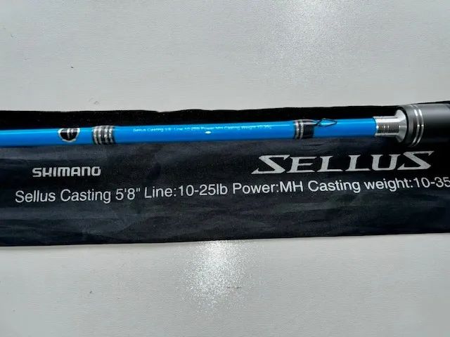 Vara para carretilha Shimano Sellus 5'8" (1,73m) 25Lbs SUC58MHA - Foto 5