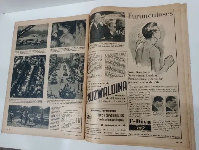 Revista antiga O Mundo Ilustrado nº 15 - Maio de 1955 - Foto 4