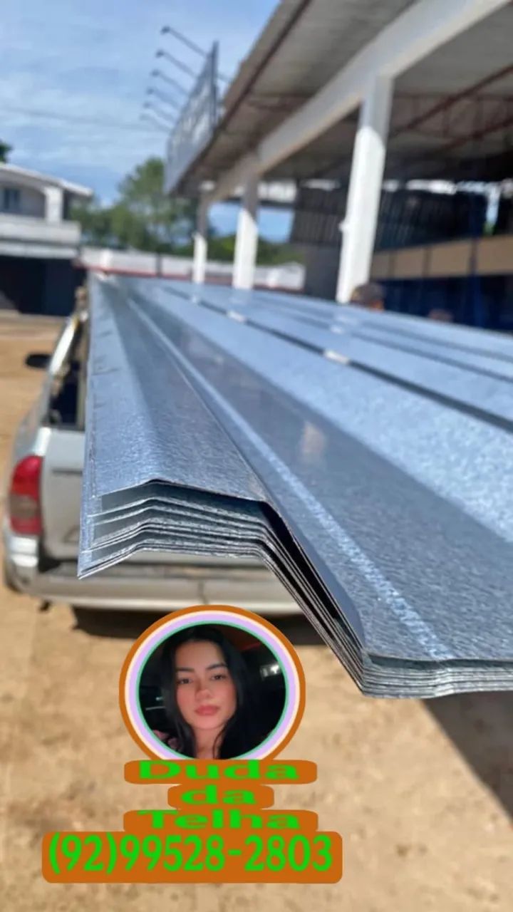 Telha galvalume -  qualidade IMBATIVEL - PREÇO QUE DEIXA A CONNCORRÊNCIA NO CHÃO!!! - Foto 3