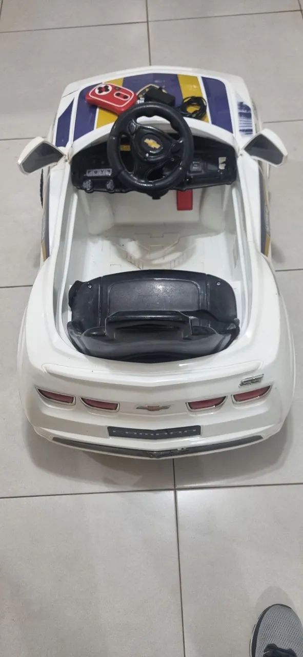 Carro Elétrico Infantil Camaro Patrulha - Foto 4