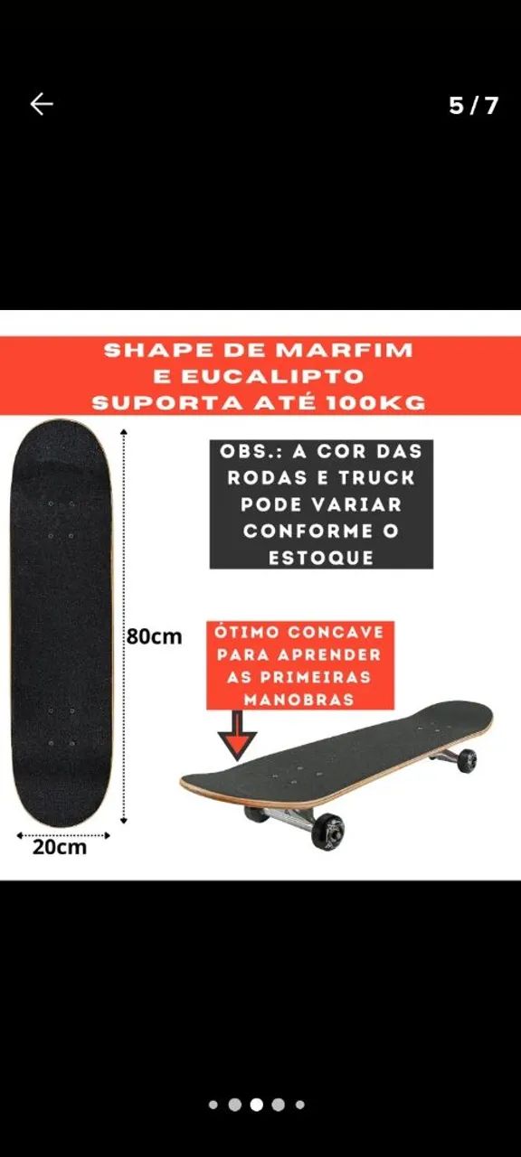 Skate completo 8.0 profissional Vendo ou Troco. - Foto 3