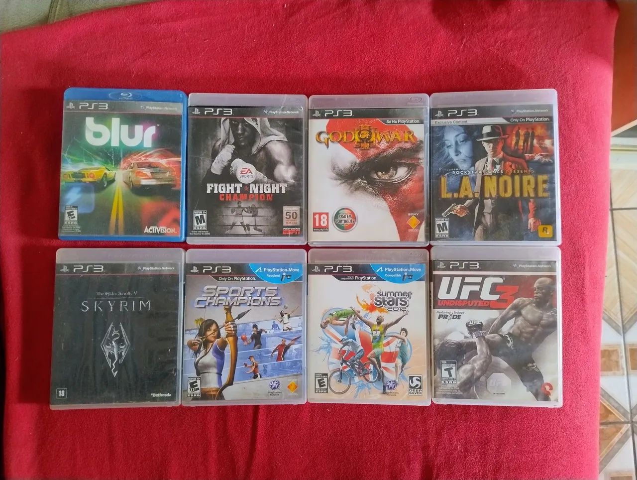 Lote de Jogos de PS3 Aceito Cartão - Jogos de Vídeo Game