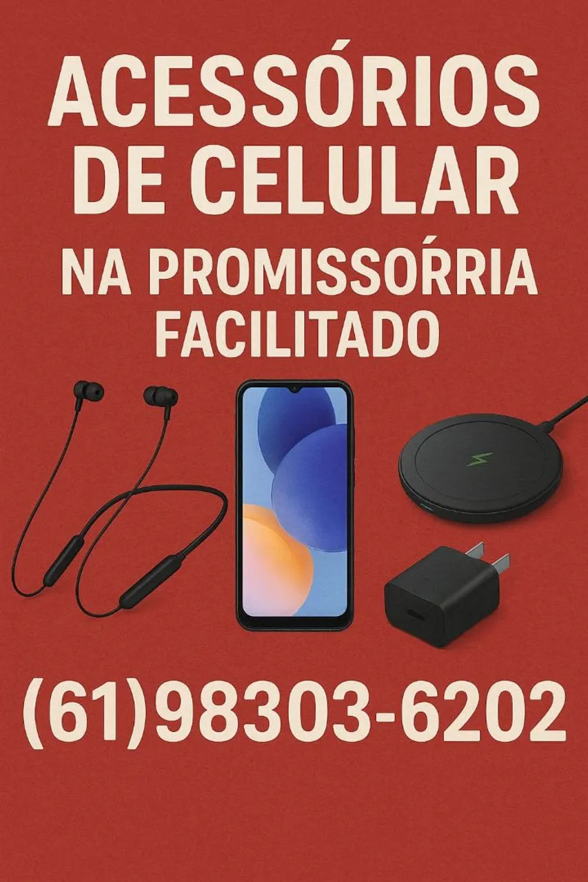 Acessórios para Celular na Promissória Facilitada