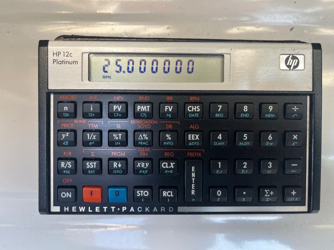 Calculadora Financeira HP 12C64208794141443121