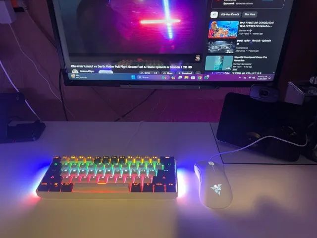  Teclado Gamer Mucai Mk61 60% Switch Red - Entrega gratis 