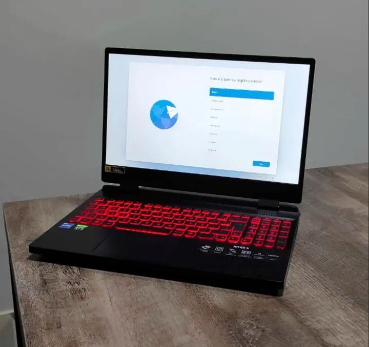 Notebook Acer Nitro 5 - I7-12650H, 32GB de RAM, 2x SSD NVMe 1TB e 480GB ...