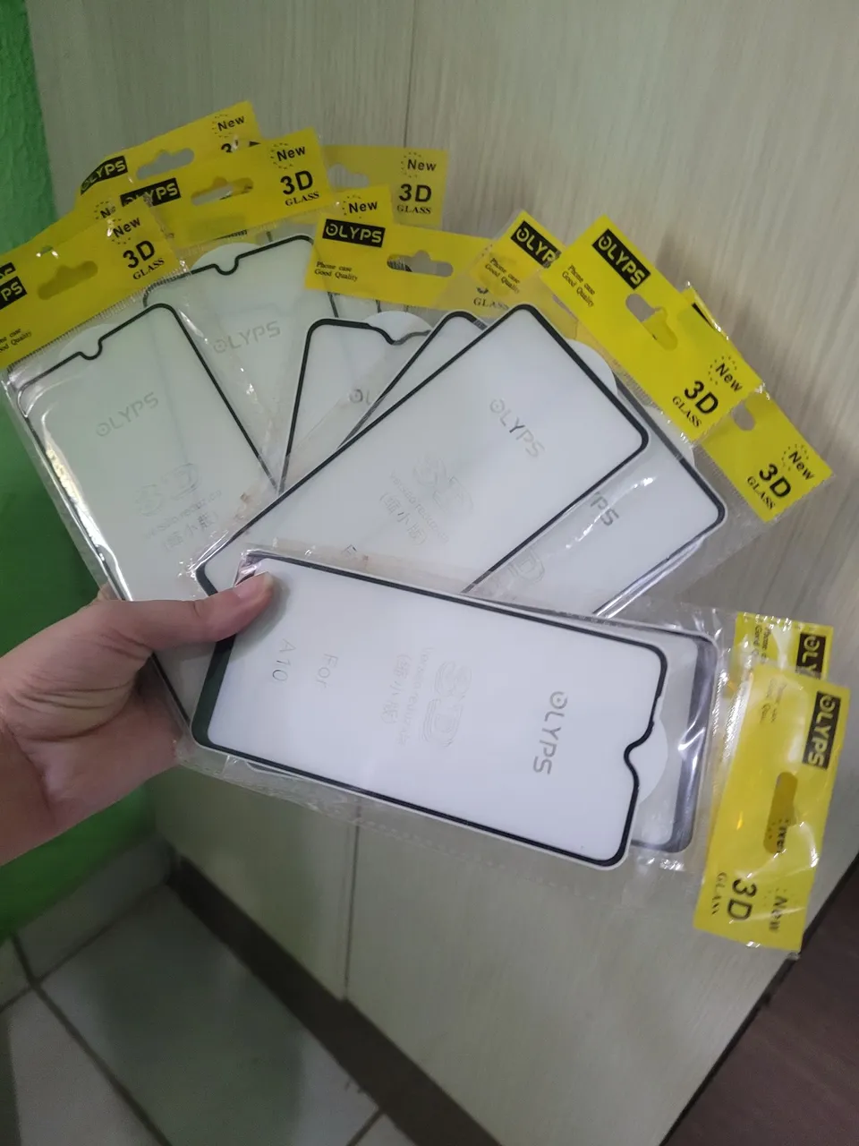 Película 3D para Celular Samsung, Motorola e LG