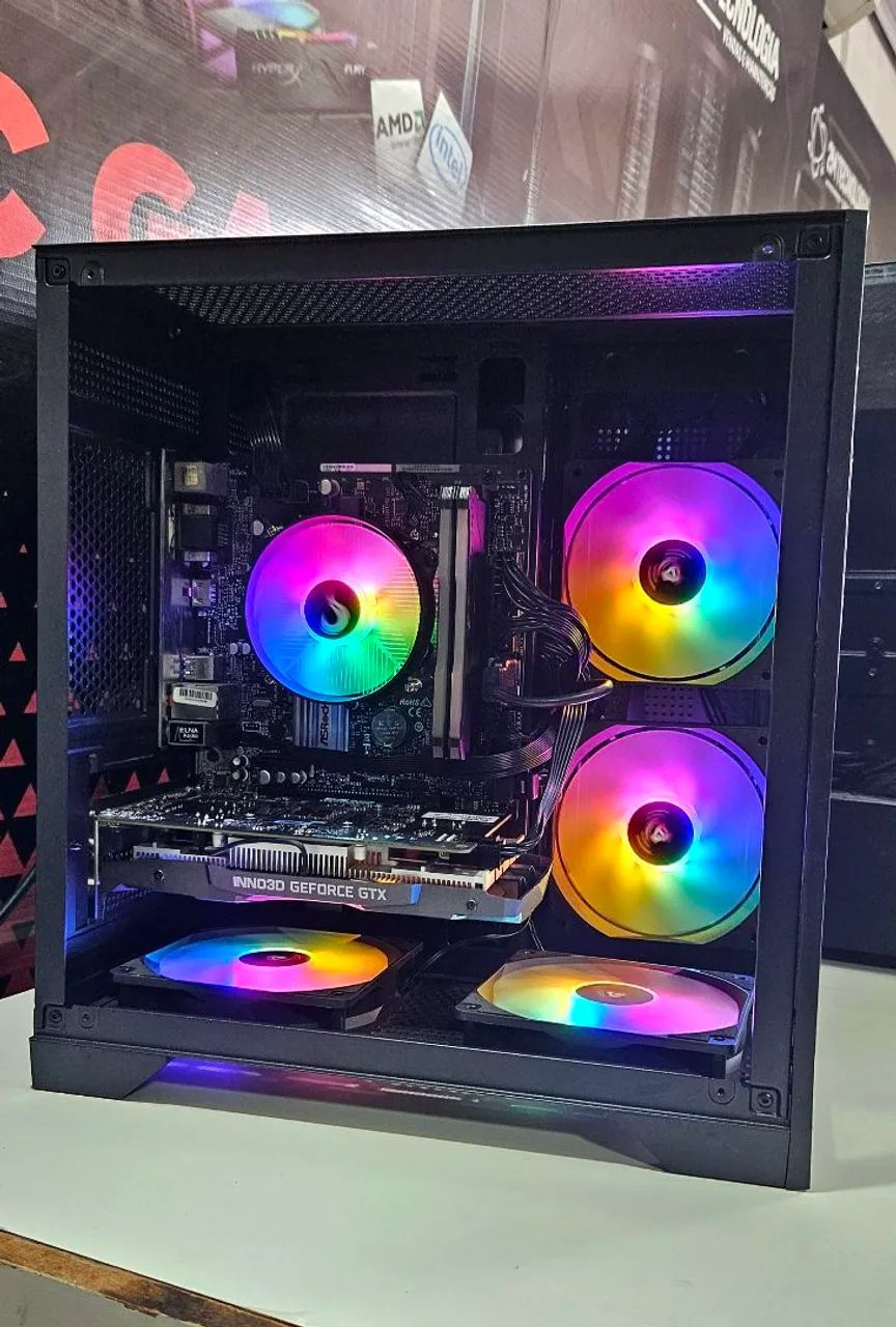 PC Gamer RGB com Placa de Vídeo GeForce GTX