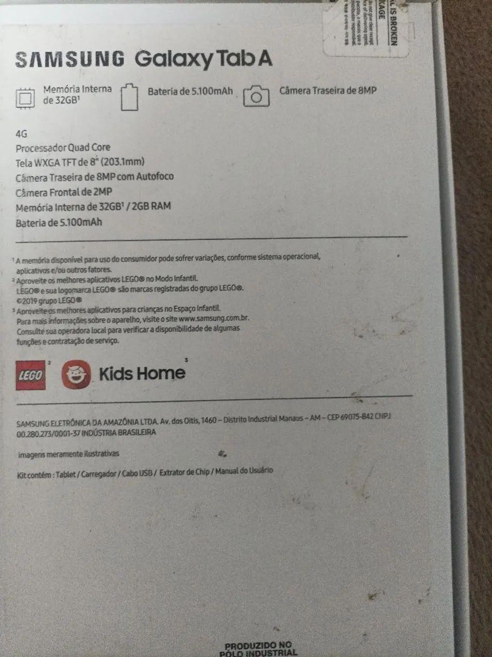 Tablet Samsung Galaxy Tab A-  Para vender rápido  - Foto 2