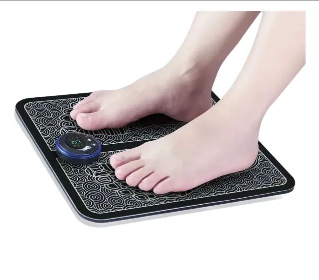 Tapete Pés Massagem Eletromágnetica Ems Portátil Usb