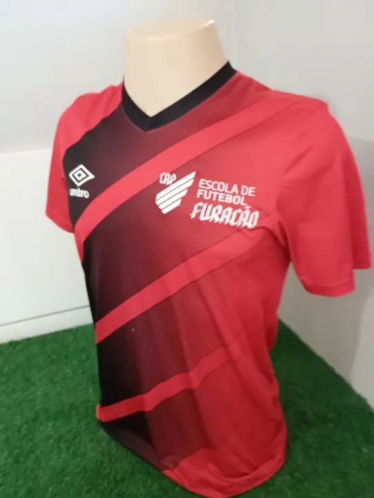 CAMISA OFICIAL ESCOLA DE FUTEBOL FURACÃO ATLETICO PR - Foto 3