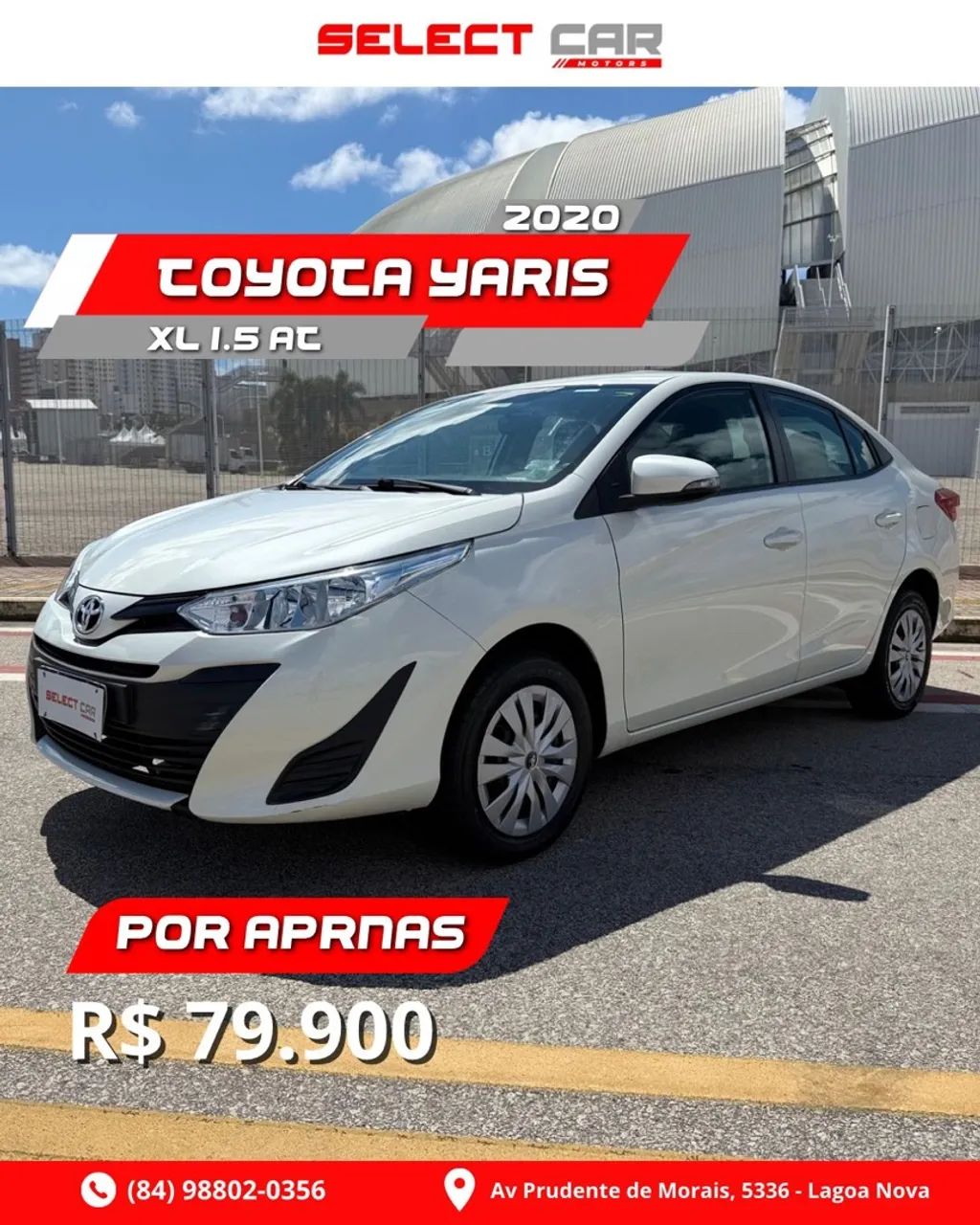 Yaris xl  1.5 automático 2020