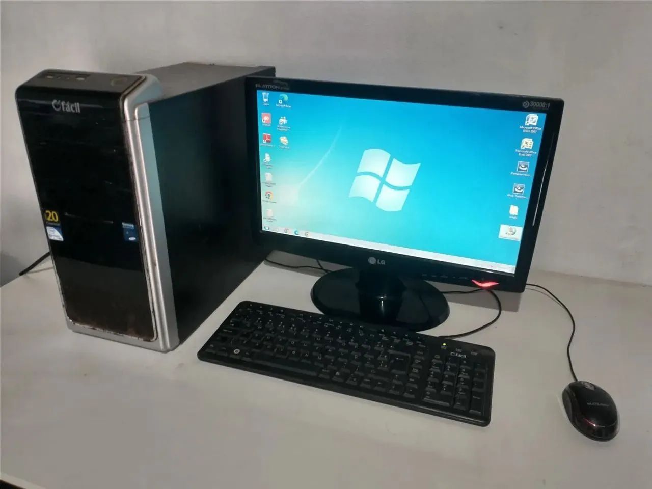 Computador completo monitor 22 polegadas