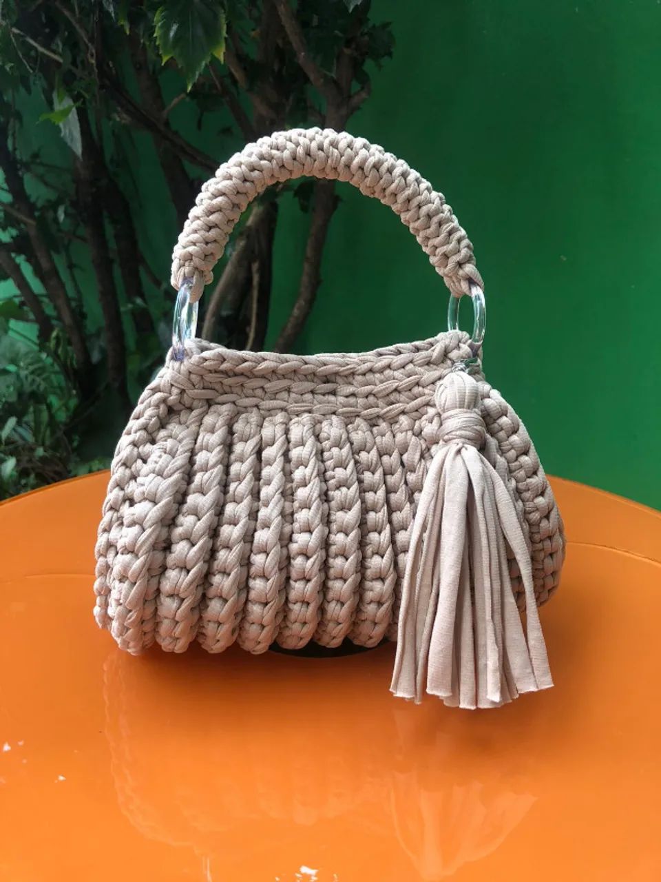 Bolsa clutch em crochê (cores variadas) - Foto 3