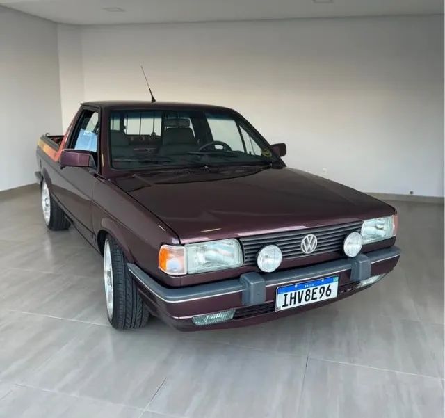 VW Saveiro Sunset 1.8S 1994 Vermelho Stylus - Foto 5
