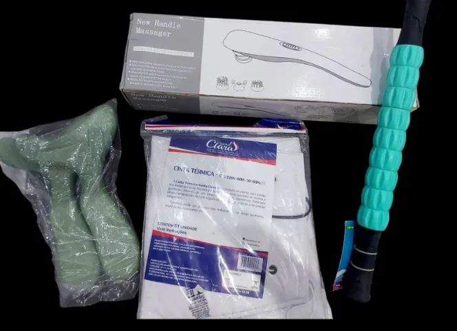  Kit Basico profissional de Massagem e Drenagem linfatica 