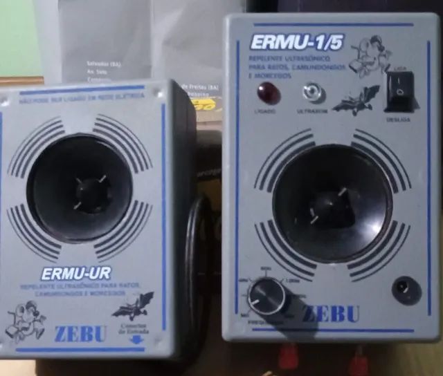 Kit Espanta Rato E Morcego - com 01 Emissor Extra Zebu - Foto 2