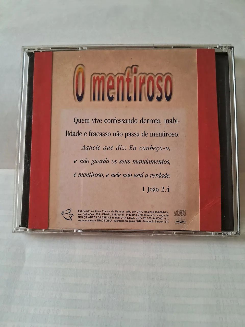 CD O MENTIROSO - Série Mensagens 18 - Foto 2