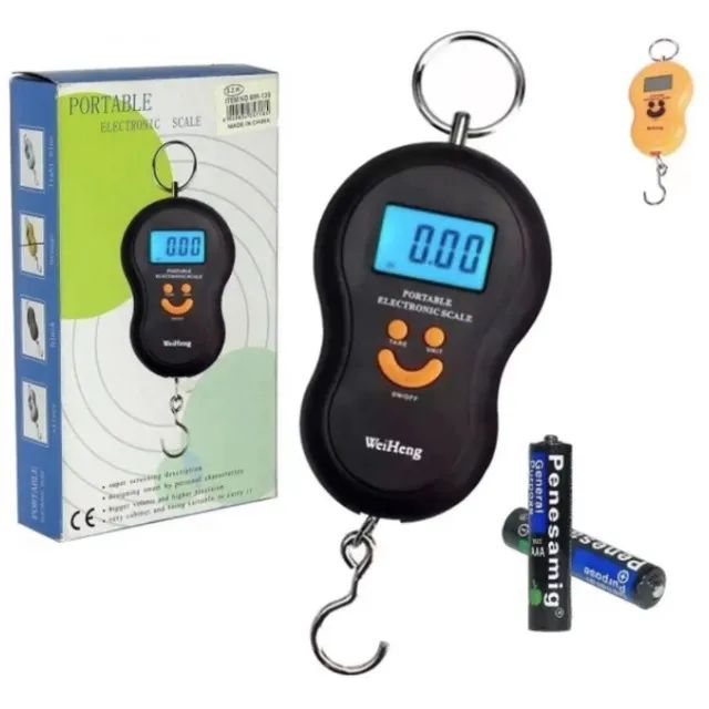 Balança Gancho Digital 50 Kg Portátil