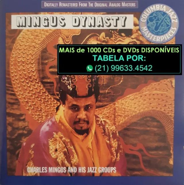 Cinco Cds do contrabaixista Charles Mingus.  Envio mínimo R$ 120,00 Todos absolutamente pe - Foto 6