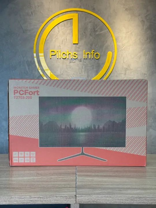 Monitor Gamer PCFort T2703-200 27* 200Hz 1MS Novo - Garantia - Loja Física - Olx - Foto 2