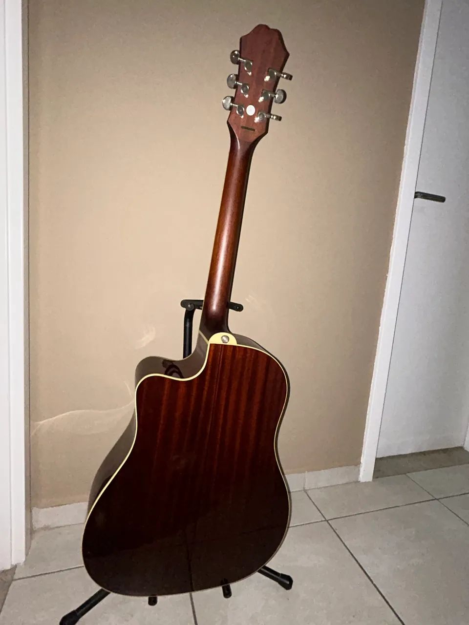 Violão Epiphone AJ-220SCE/VS - Foto 5