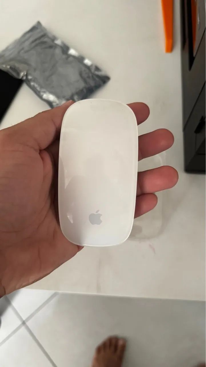 Mouse Apple Magic Mouse 2 - Branco - Foto 4