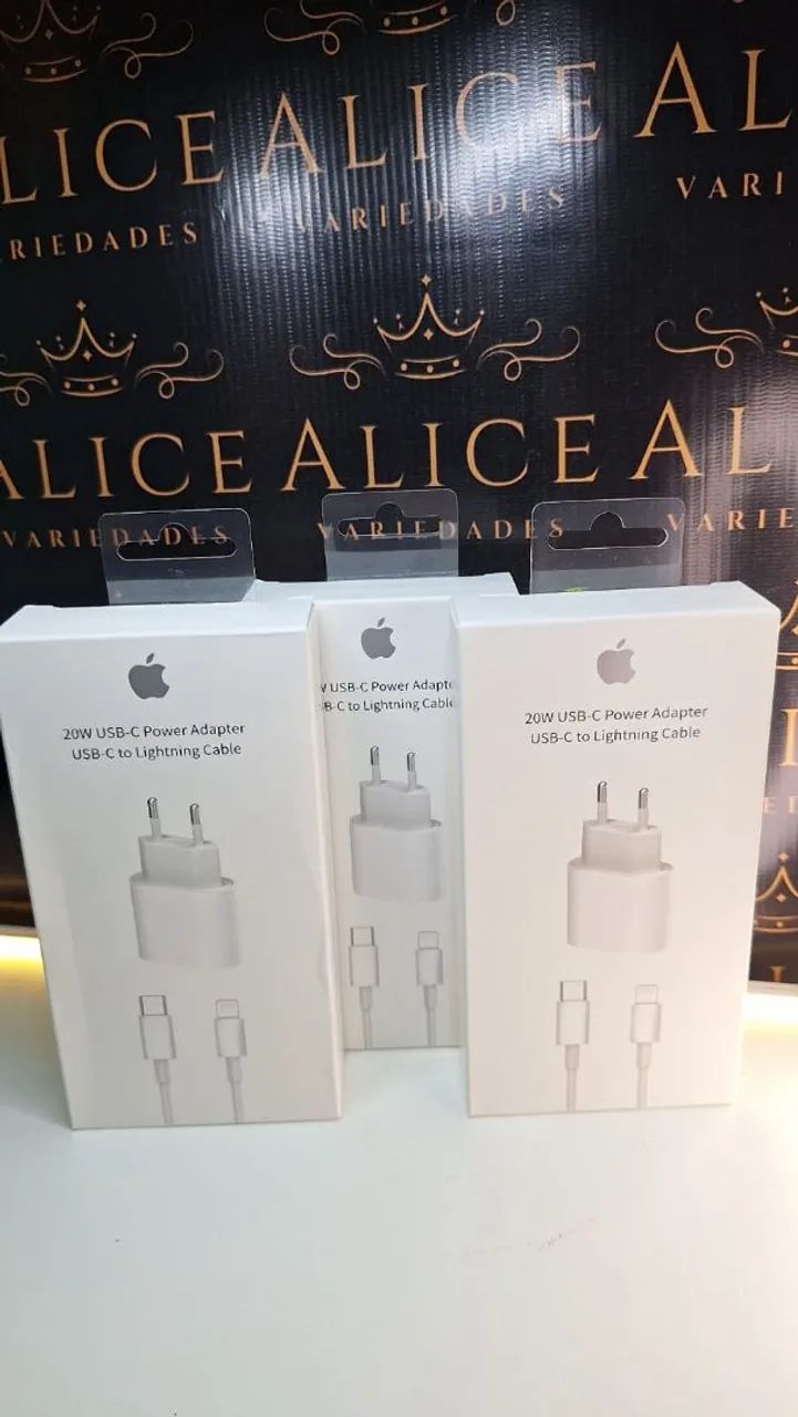Carregador de iPhone C LIGHTNING 