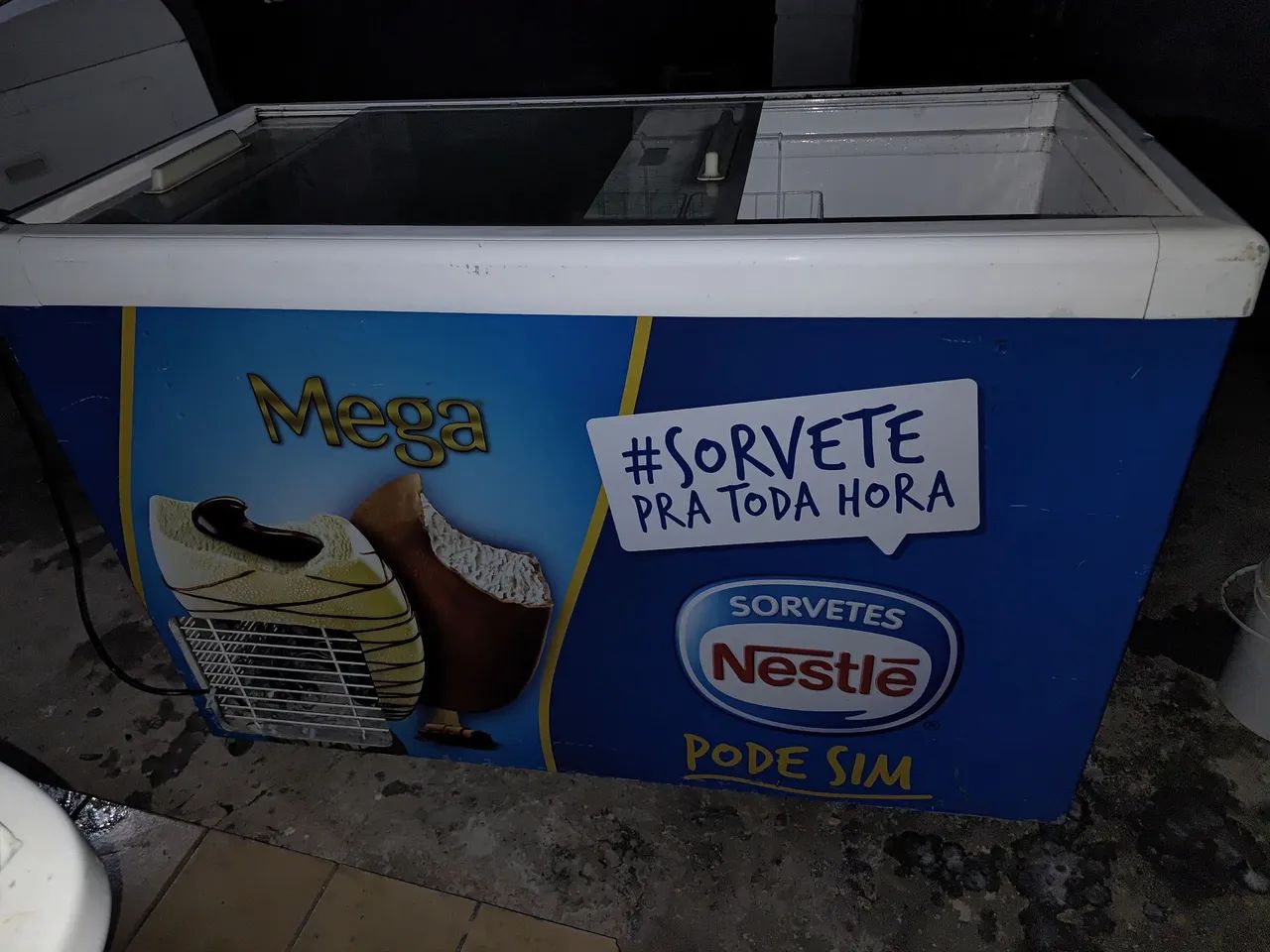 Freezer Horizontal para Sorvetes - Mega