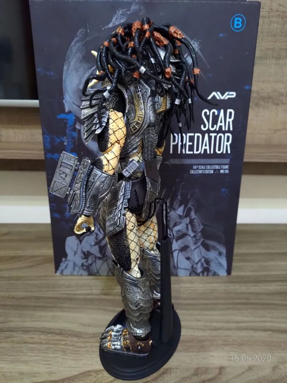 Predator scar avp Alien vs Predador 32cm - Hobbies e coleções