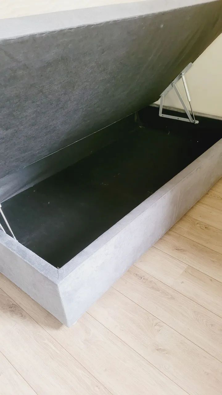 Cama Box com baú Ortobom tamanho solteirão  - Foto 3