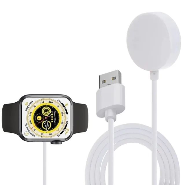 NOVO | Carregador Smartwatch Indução USB p/ T800 e similares