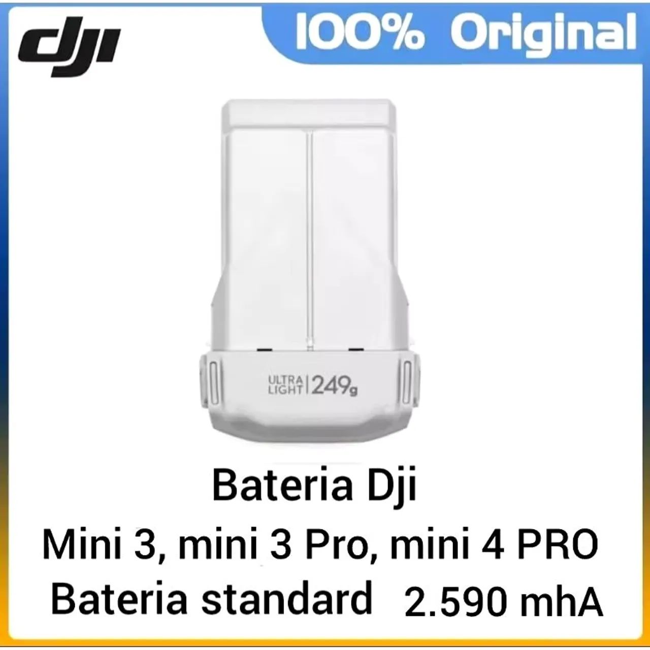 Bateria Original Padrão Drone DJI MINI 3/ MINI 4Pro
