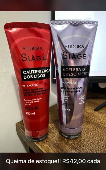Shampoo Siàge Eudora - Queima de Estoque!
